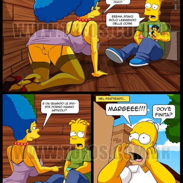 Simpson porno - La casa sull'albero Ch.12 (3/14)