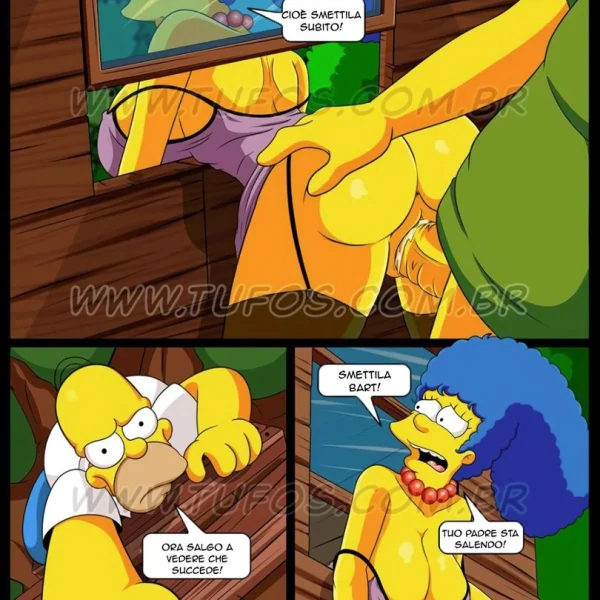 Simpson porno - La casa sull'albero Ch.12 (8/14)