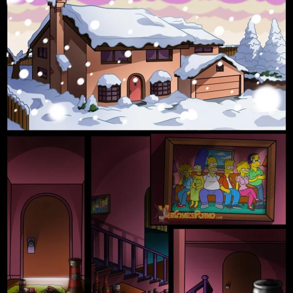 Simpson Porno - Un caldo e bianco natale  (2/25)