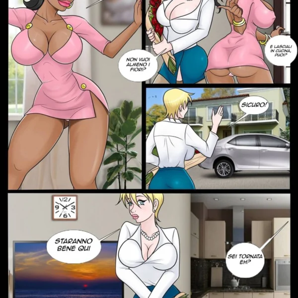 Il nuovo vicino Cap.2 Interracial comics (2/12)