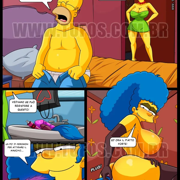 I Simpson Porno - La cagnolina Marge (4/13)