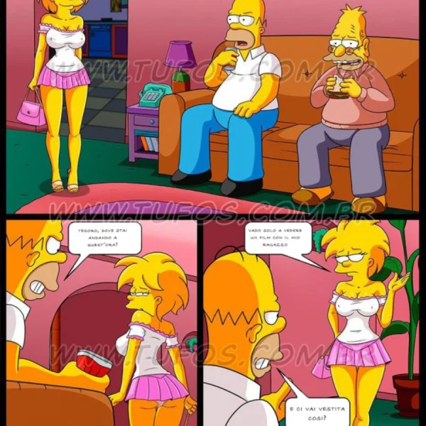 Simpson porno - La mia piccola bambina (1/11)