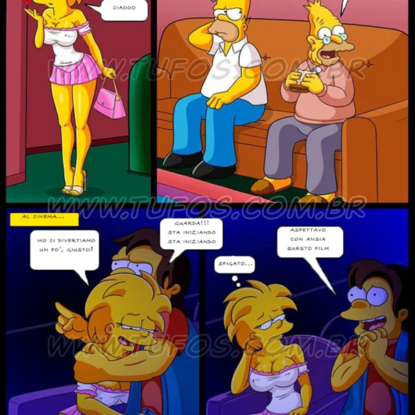Simpson porno - La mia piccola bambina (2/11)
