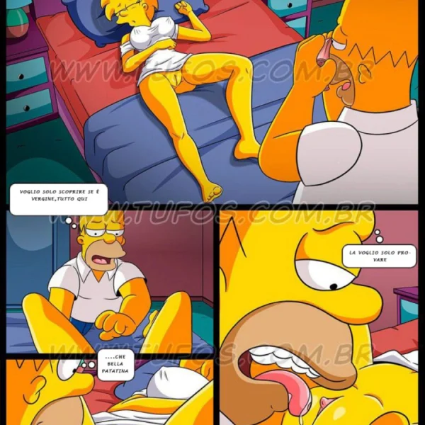 Simpson porno - La mia piccola bambina (5/11)