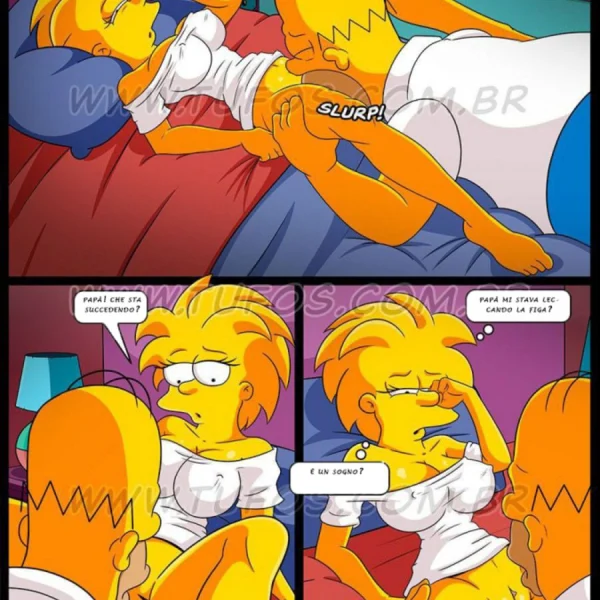 Simpson porno - La mia piccola bambina (6/11)