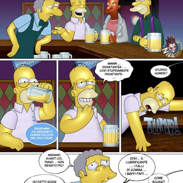 Simpson - Homer cornuto errante (3/65)