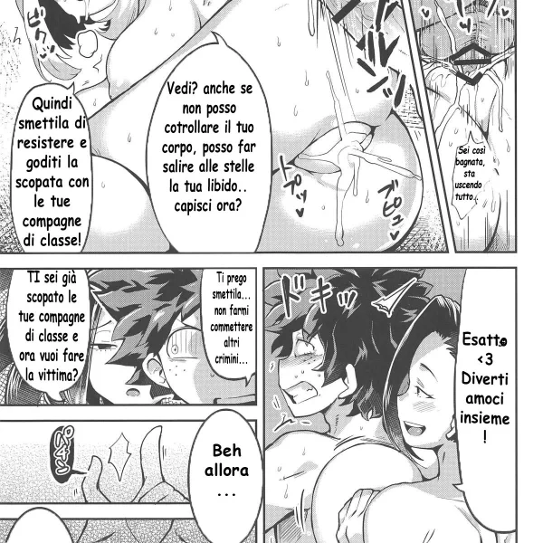 My hero academia Controllo mentale (10/16)