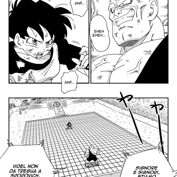  videl vs spopovich dragon ball z italian  (2/22)