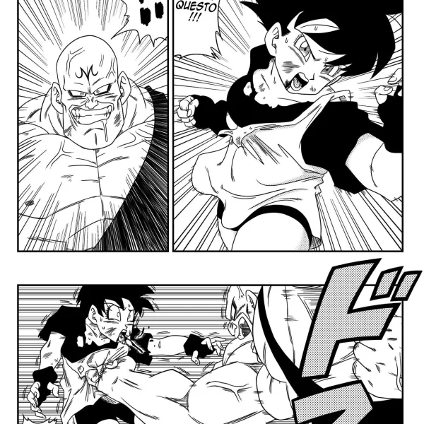  videl vs spopovich dragon ball z italian  (3/22)