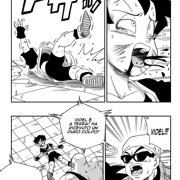  videl vs spopovich dragon ball z italian  (4/22)