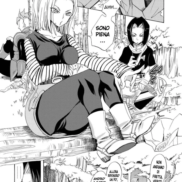 Ma sei mio fratello c-17 Hentai Dragon Ball Ita (2/26)