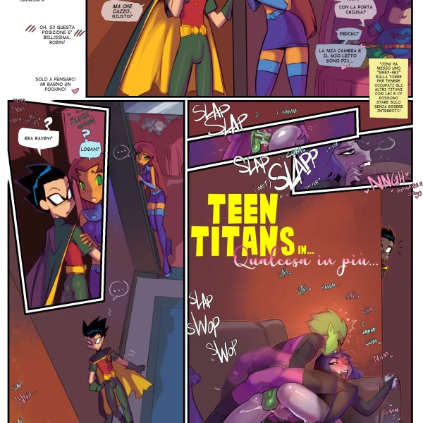 Teen Titans Ch.2 - Giovani amori (1/8)