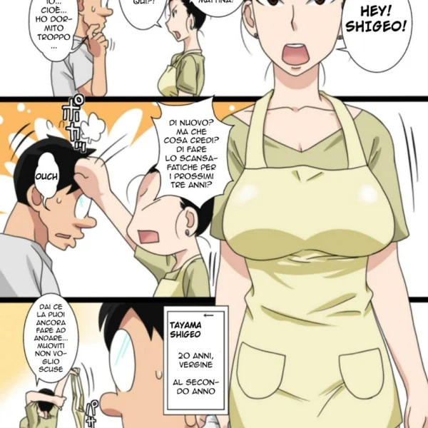 incesto hentai - L'abbraccio della mamma Cap.1 (2/45)