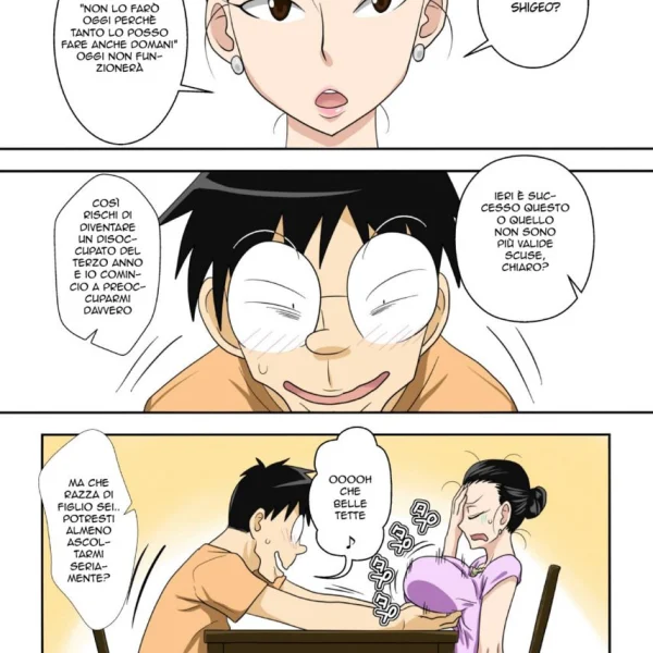 incesto hentai - L'abbraccio della mamma Cap.3 (3/38)